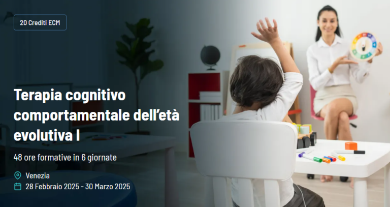 Studi Cognitivi Formazione Corso Ecm Psicoterapia Evolutiva I