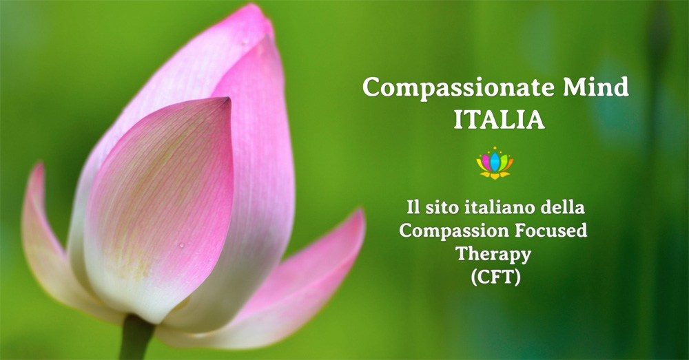 Compassion Focused Therapy Training base Firenze 20/21 Maggio 2017