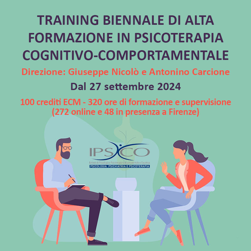 Training biennale in psicoterapia cognitivo comportamentale